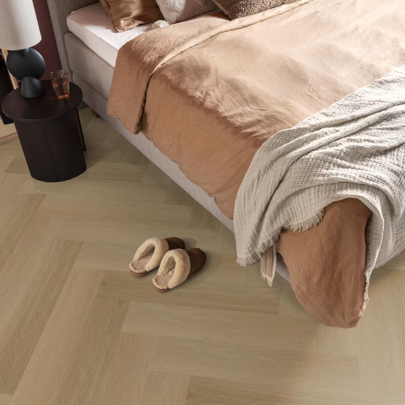 Ambiant Spigato Estino Visgraat Click Warm Oak - Klik PVC Vloer
