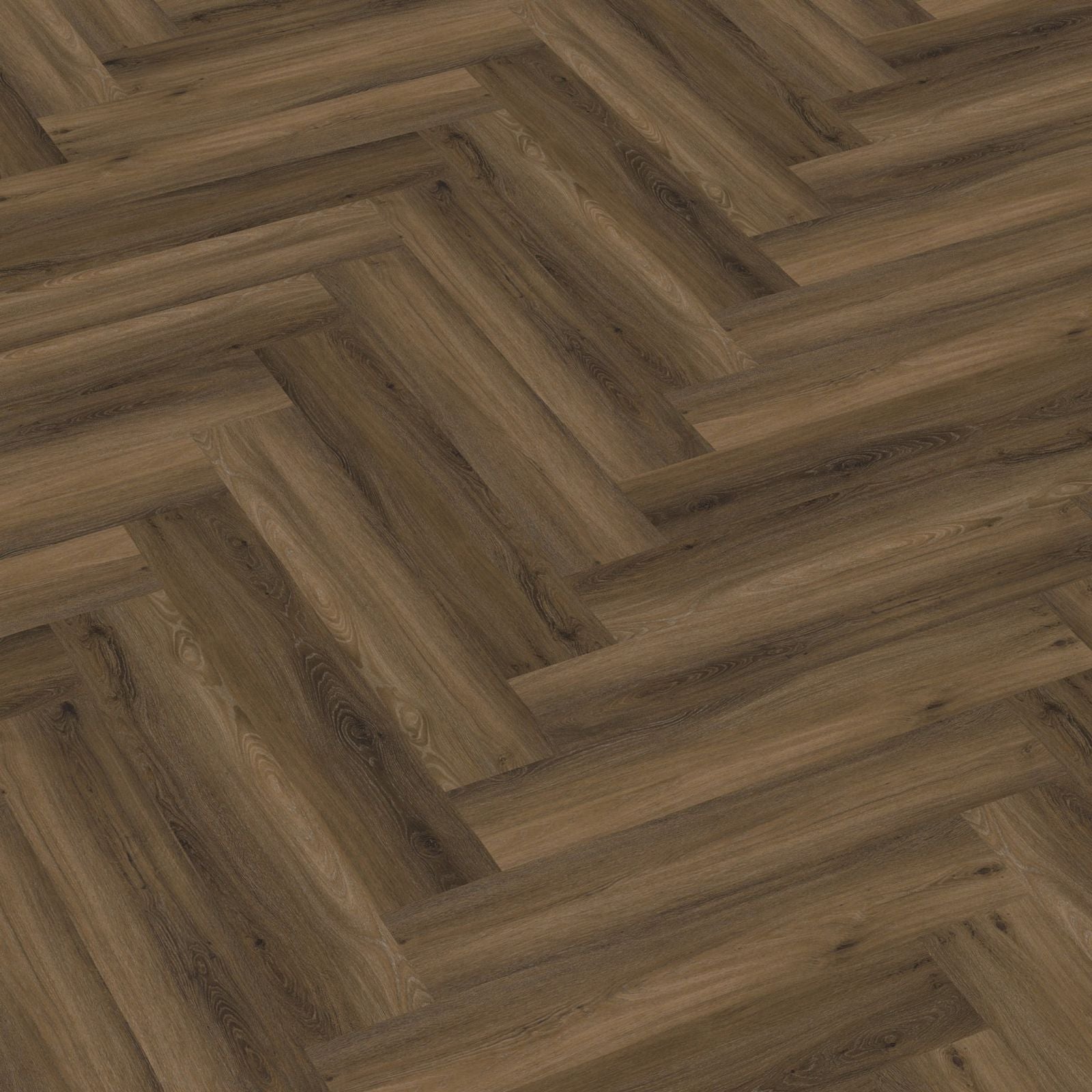 Ambiant Spigato Visgraat Click Warm Brown - Klik PVC Vloer