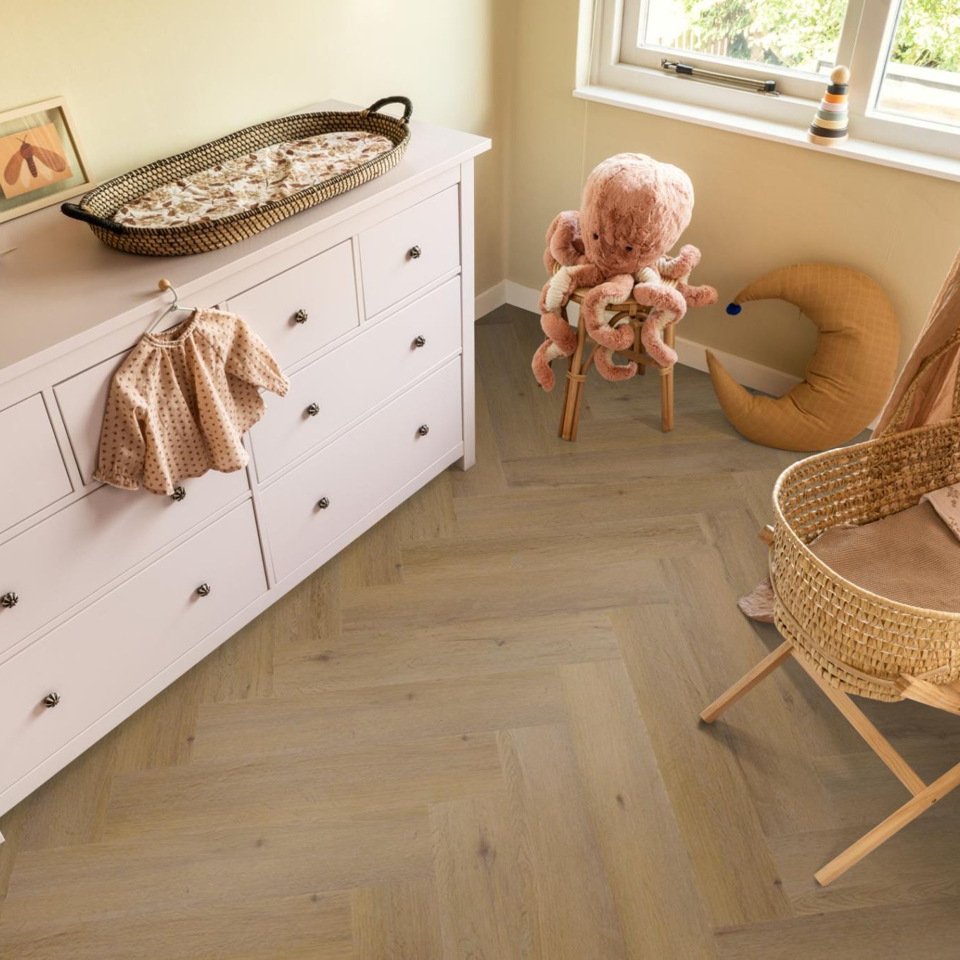 Ambiant Spigato Vivero Visgraat Click Dark Oak - Klik PVC Vloer