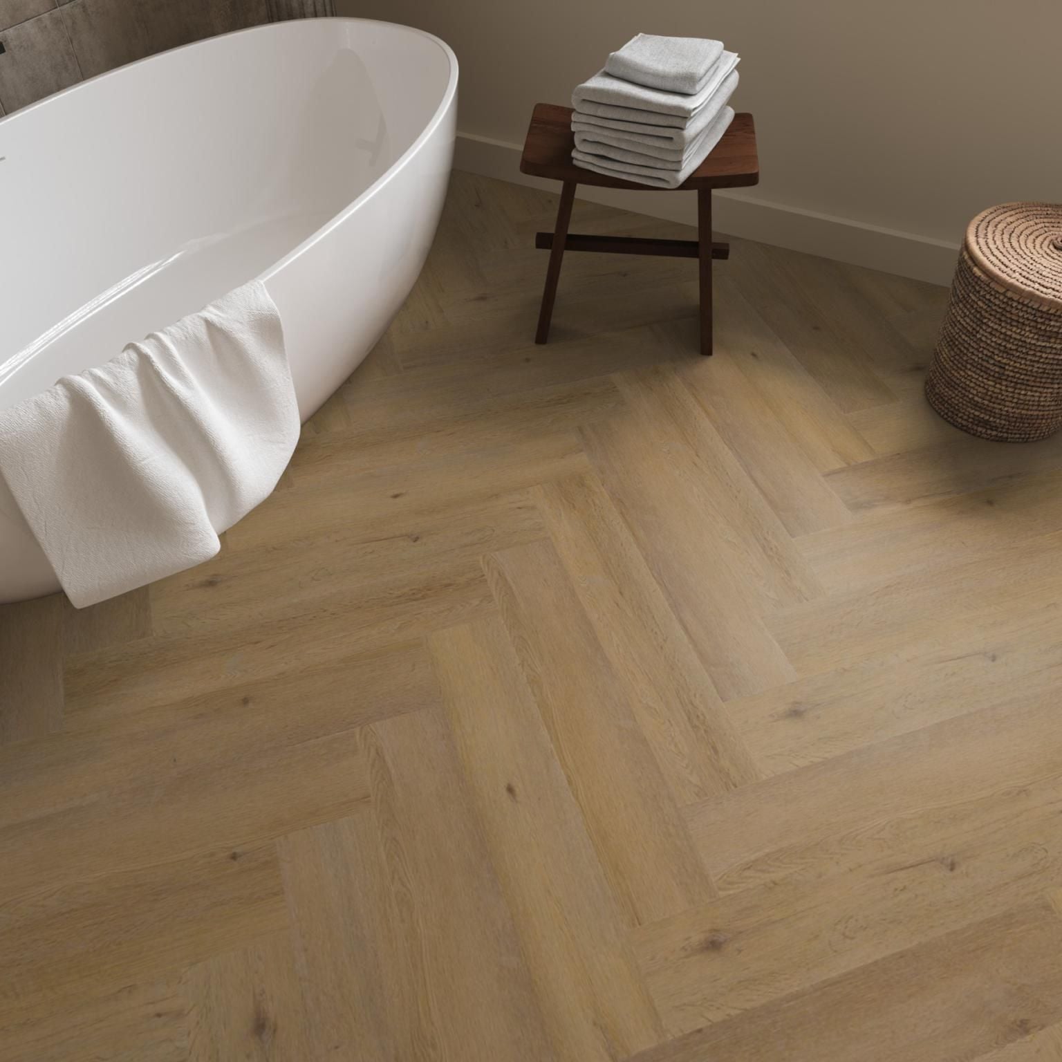 Ambiant Spigato Vivero Visgraat Click Dark Oak - Klik PVC Vloer