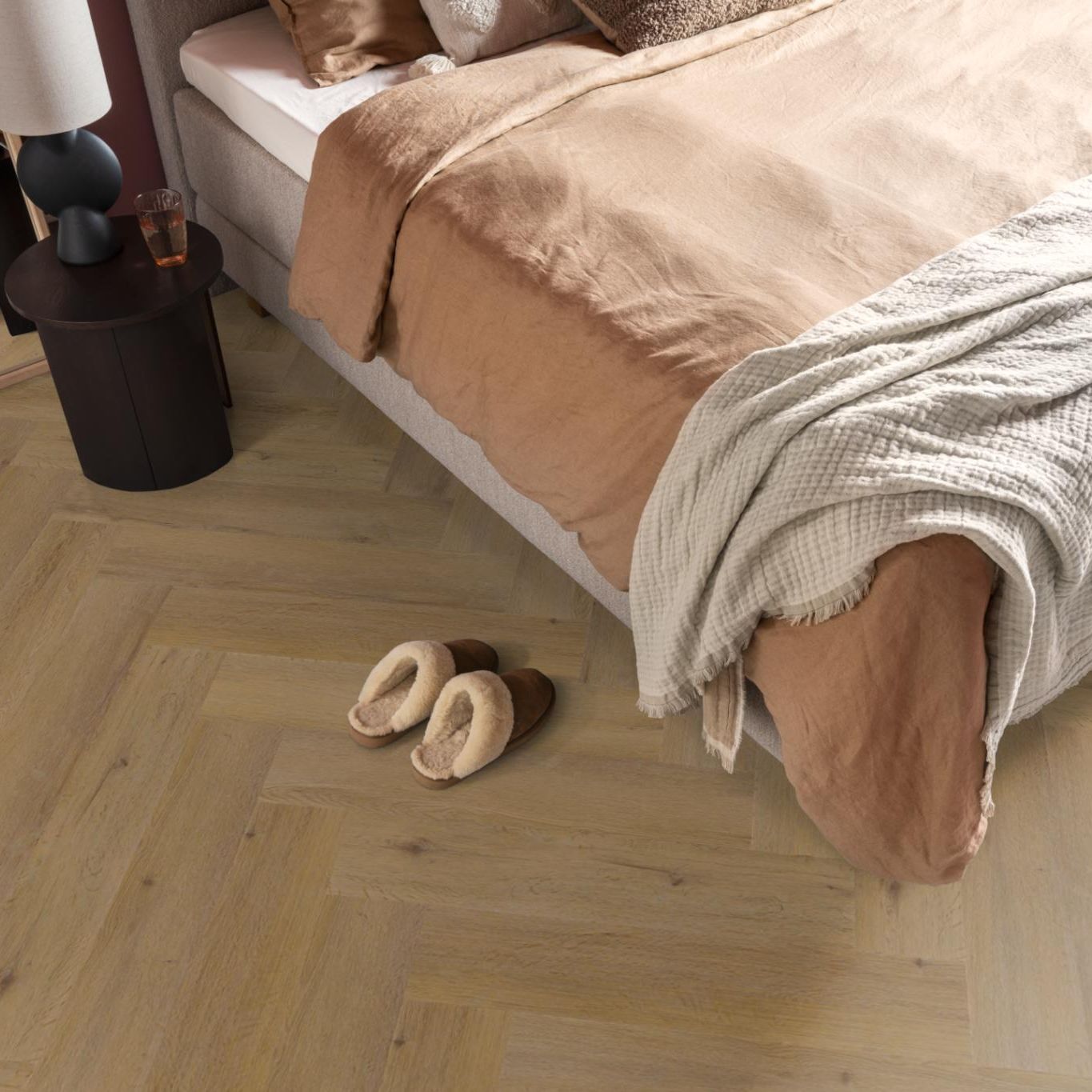 Ambiant Spigato Vivero Visgraat Click Dark Oak - Klik PVC Vloer