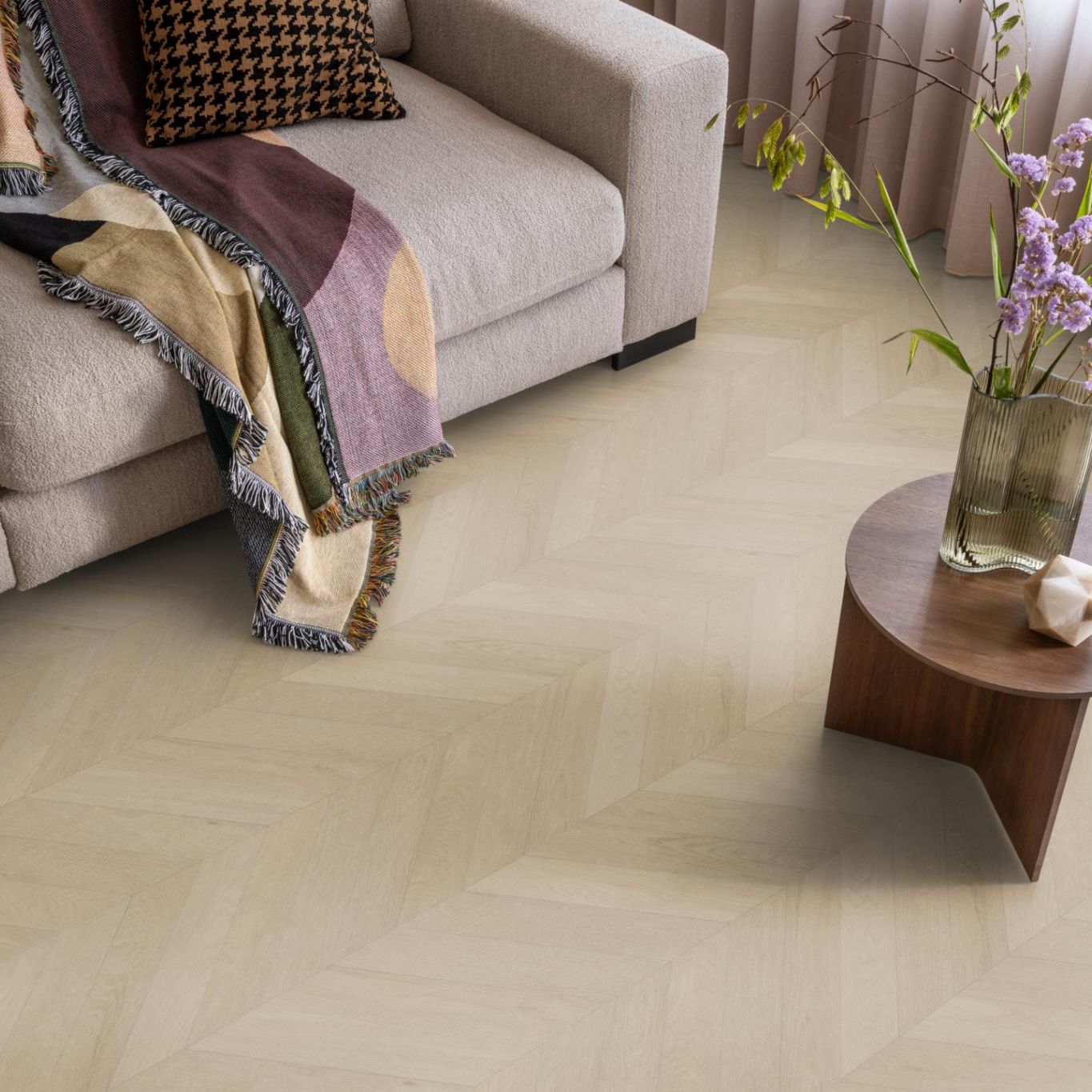 Ambiant Supreme 50 Hongaarse Punt 3201 Beige - Vinyl
