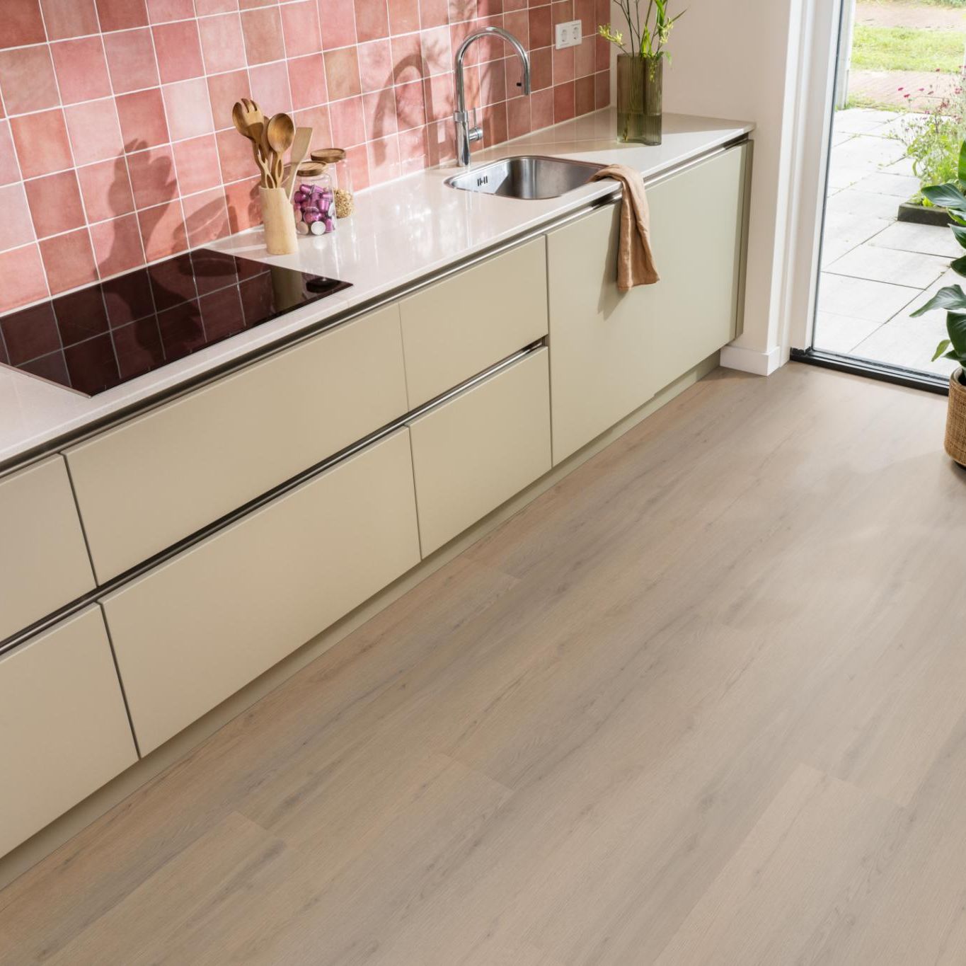 Ambiant Venera Dryback Dark Oak - Plak PVC Vloer