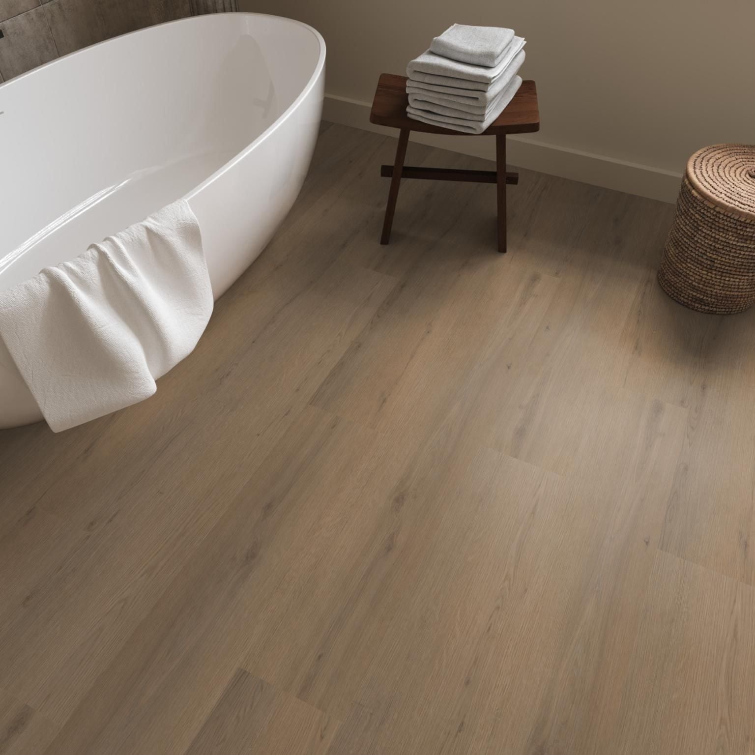 Ambiant Venera Dryback Dark Oak - Plak PVC Vloer