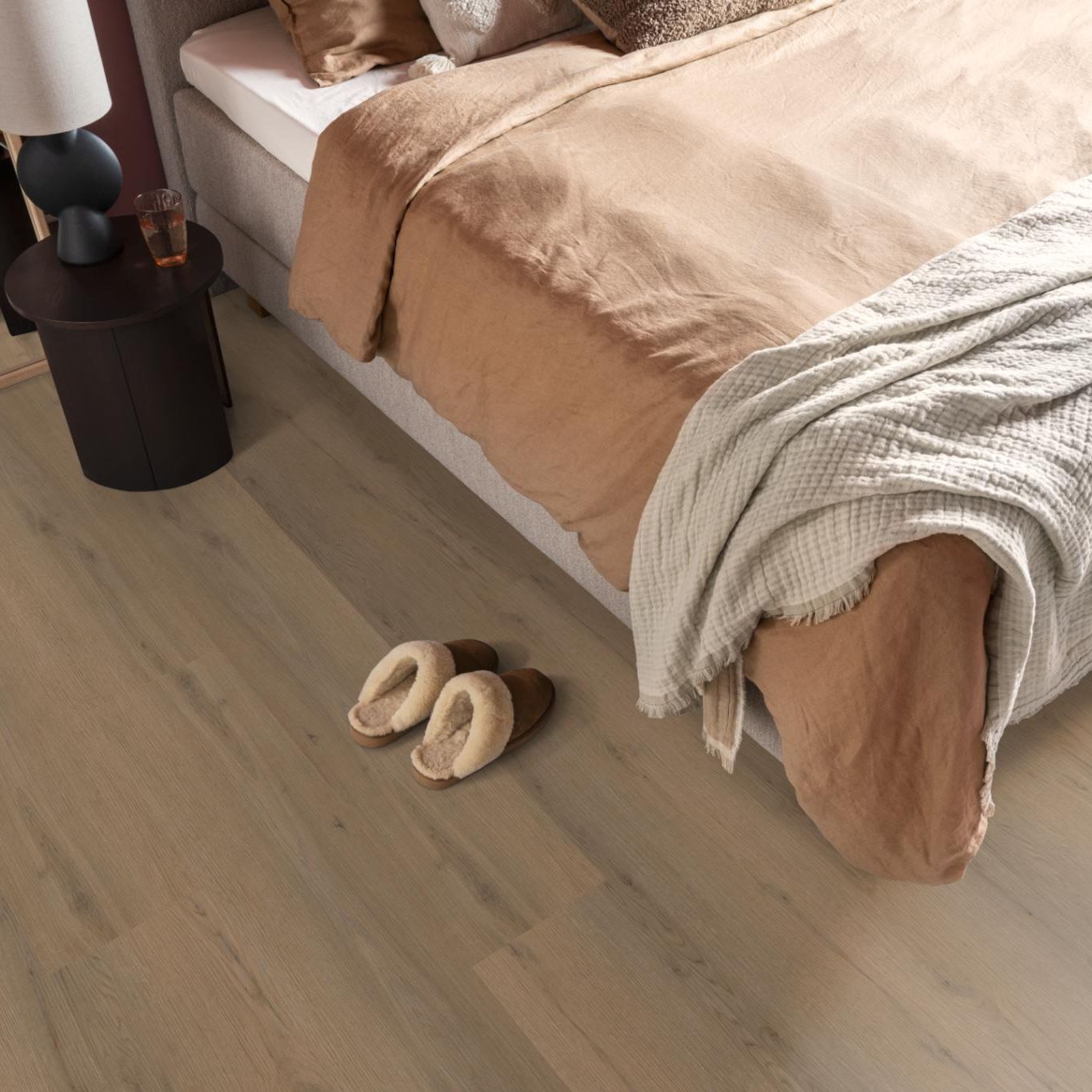 Ambiant Venera Dryback Dark Oak - Plak PVC Vloer