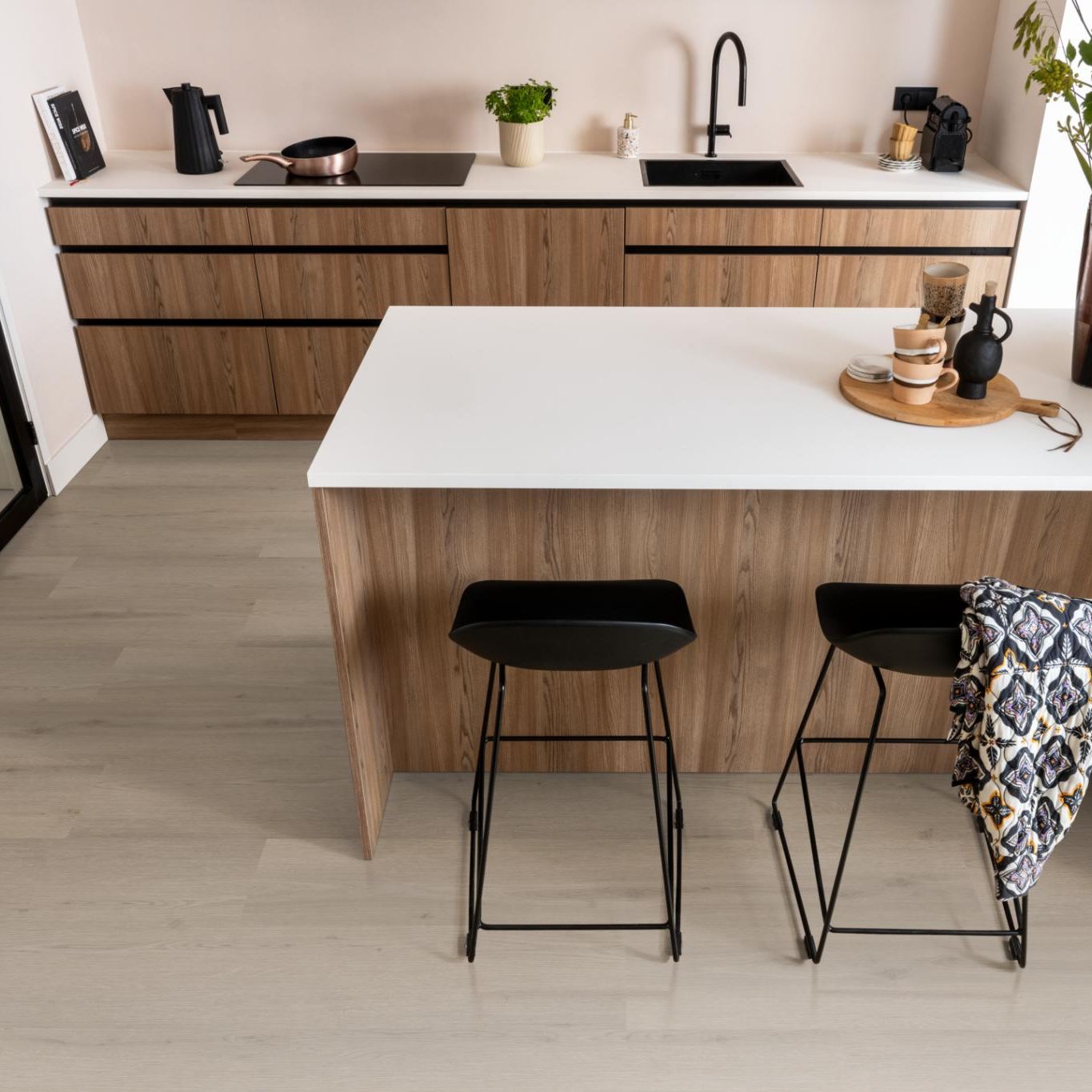 Ambiant Venera Dryback Smoky - Plak PVC Vloer