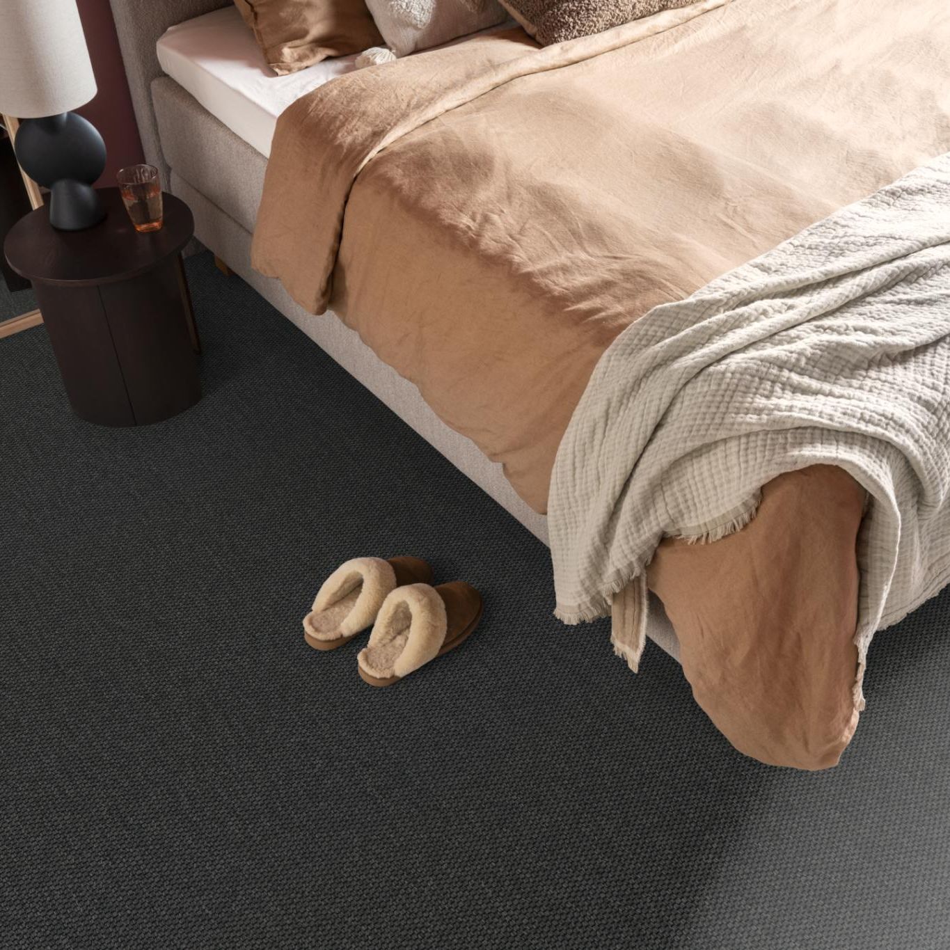 Ambiant Weave Tex Antraciet 0205 - Vloerbedekking - Tapijt