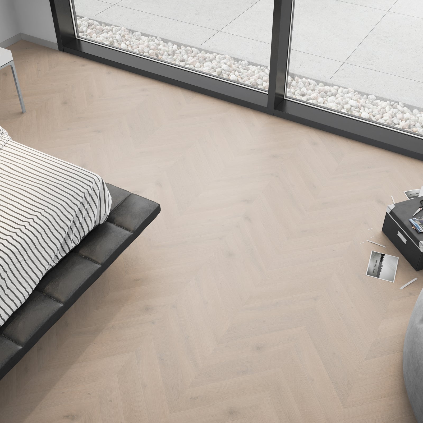 Belakos Attico Hongaarse Punt 83 Dryback - Plak PVC Vloer