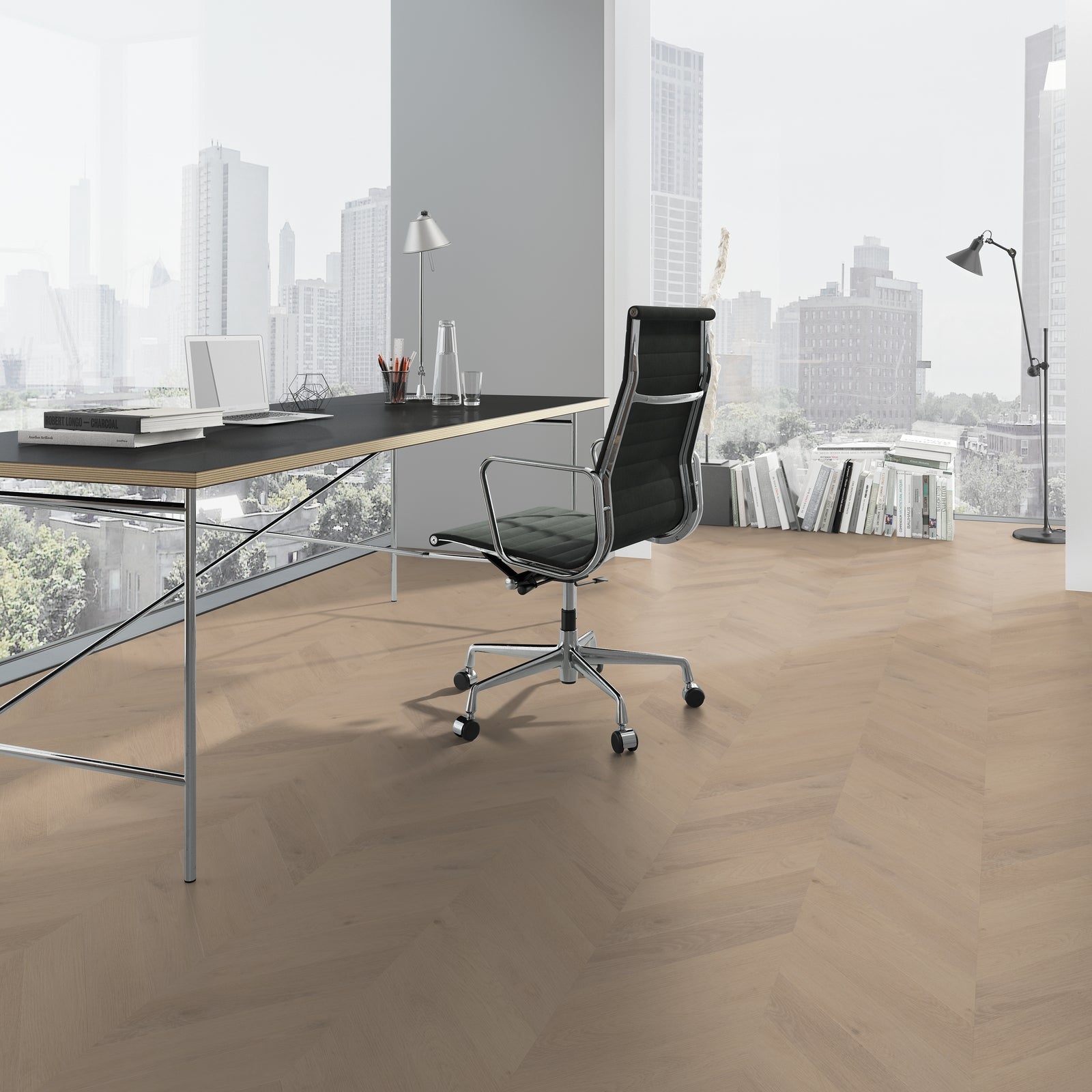 Belakos Palazzo Hongaarse Punt 74 Dryback - Plak PVC Vloer