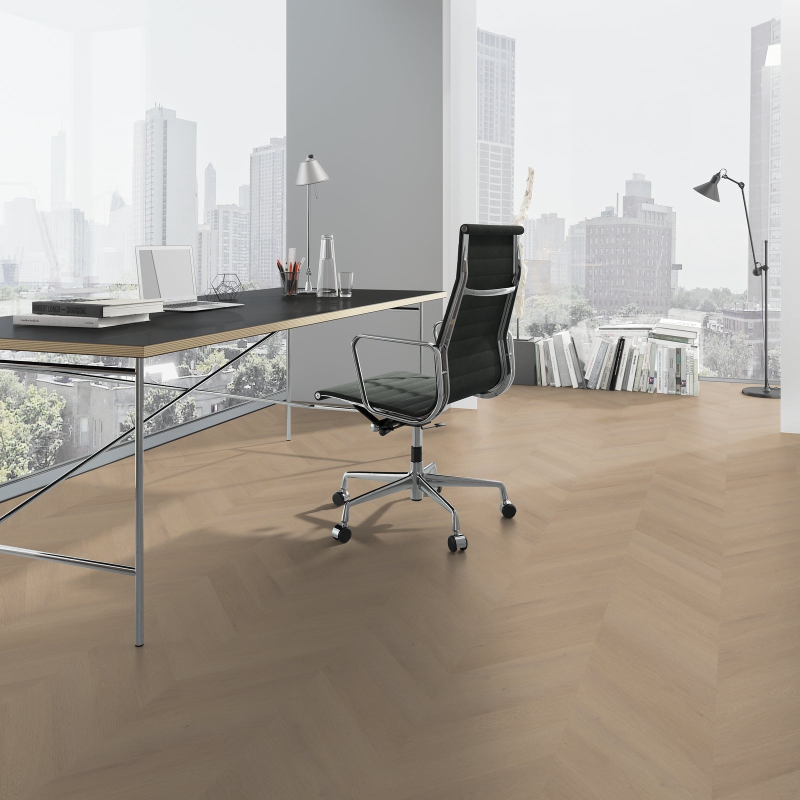 Belakos Palazzo Hongaarse Punt 77 Dryback - Plak PVC Vloer