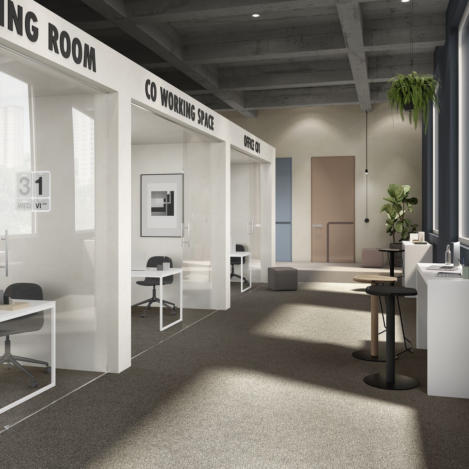 Belakos Plaza 43 - Vloerbedekking - Tapijt