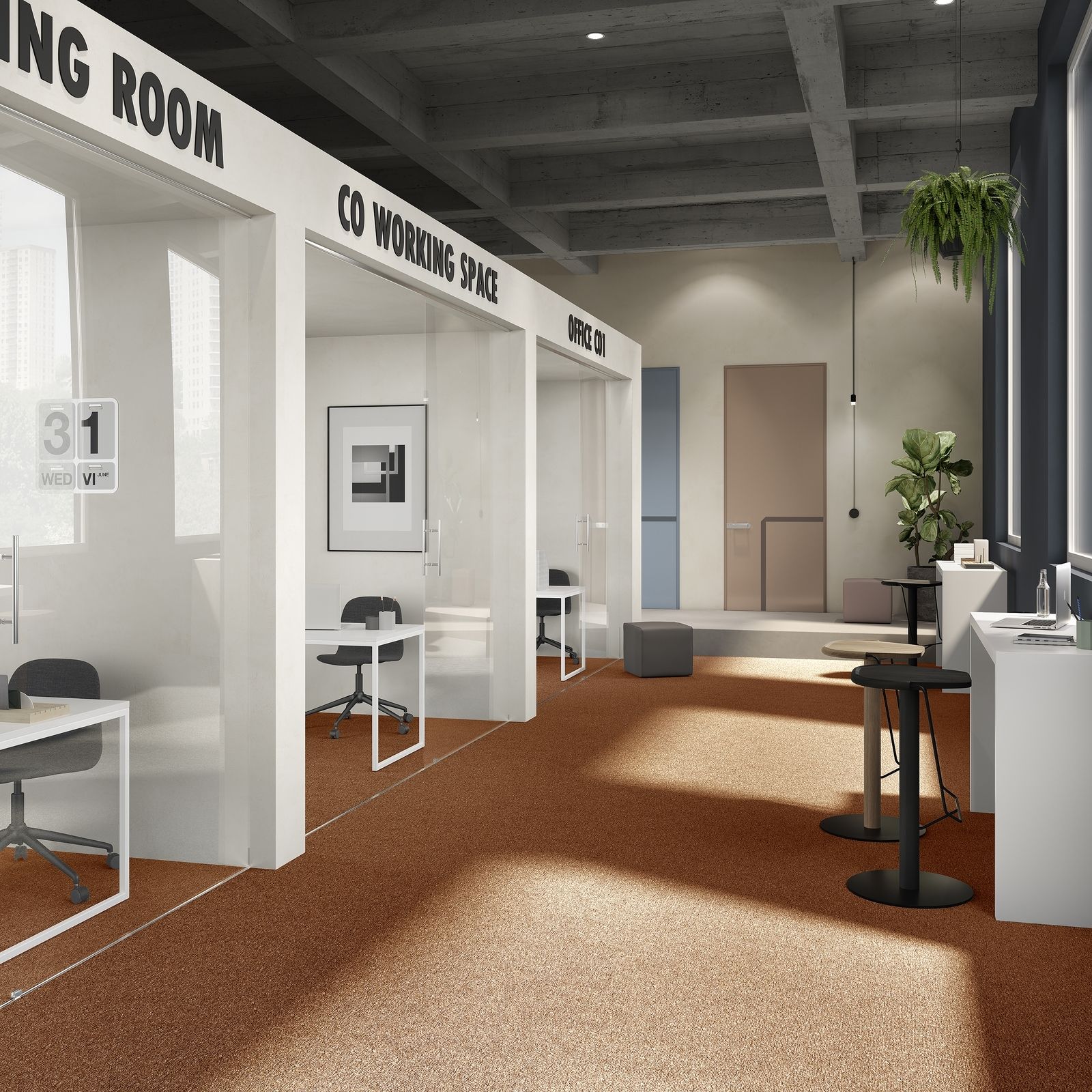 Belakos Plaza 84 - Vloerbedekking - Tapijt