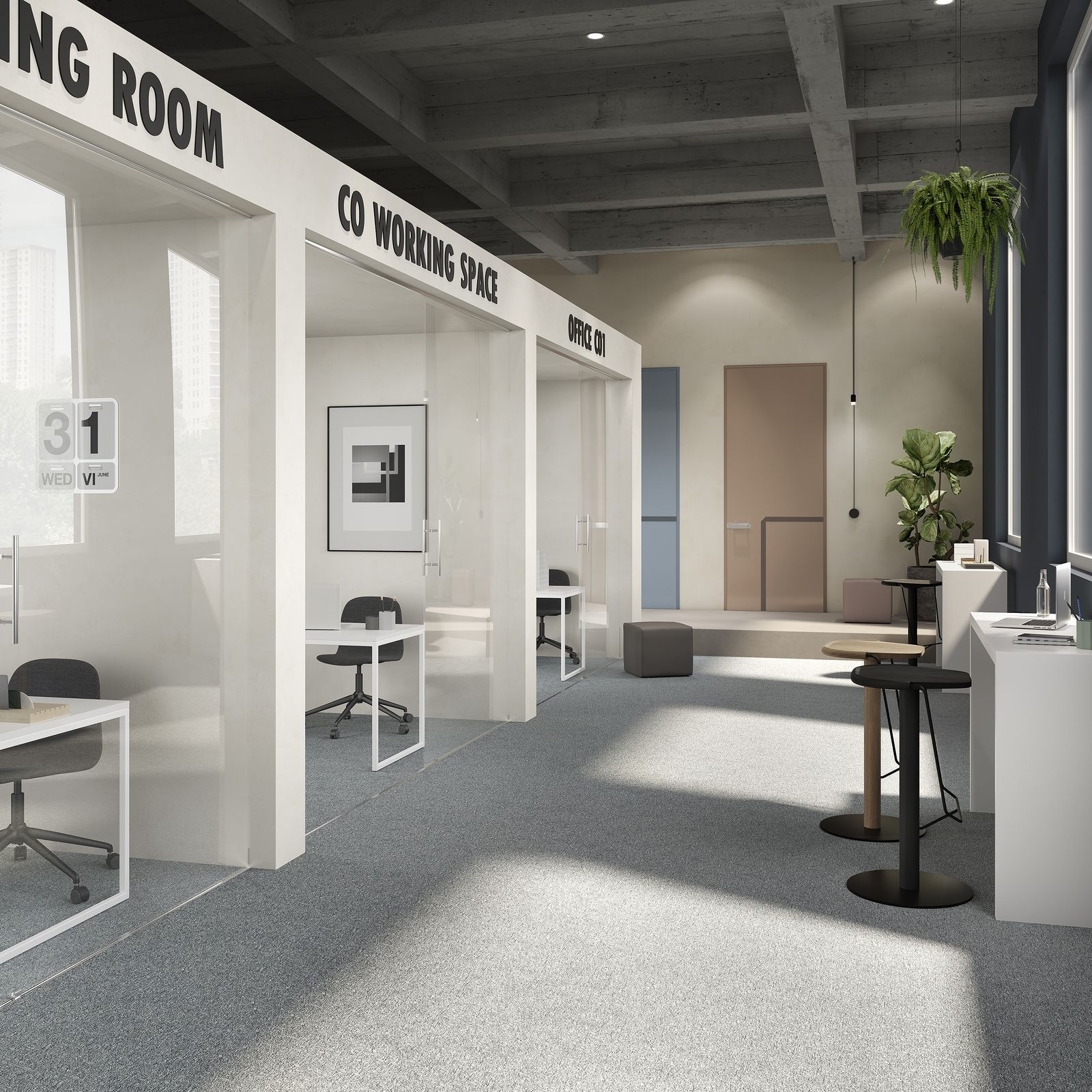 Belakos Plaza 90 - Vloerbedekking - Tapijt