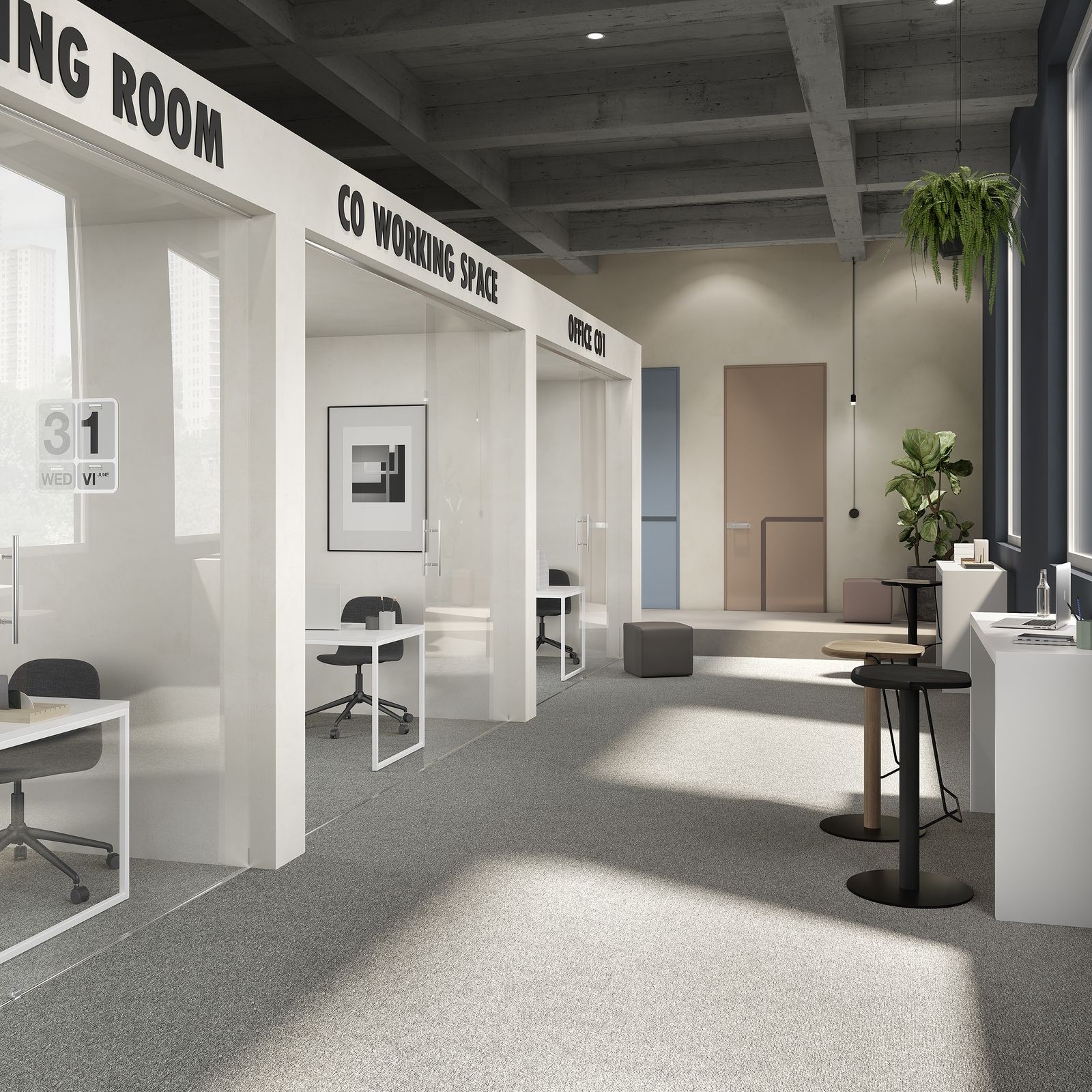 Belakos Plaza 94 - Vloerbedekking - Tapijt