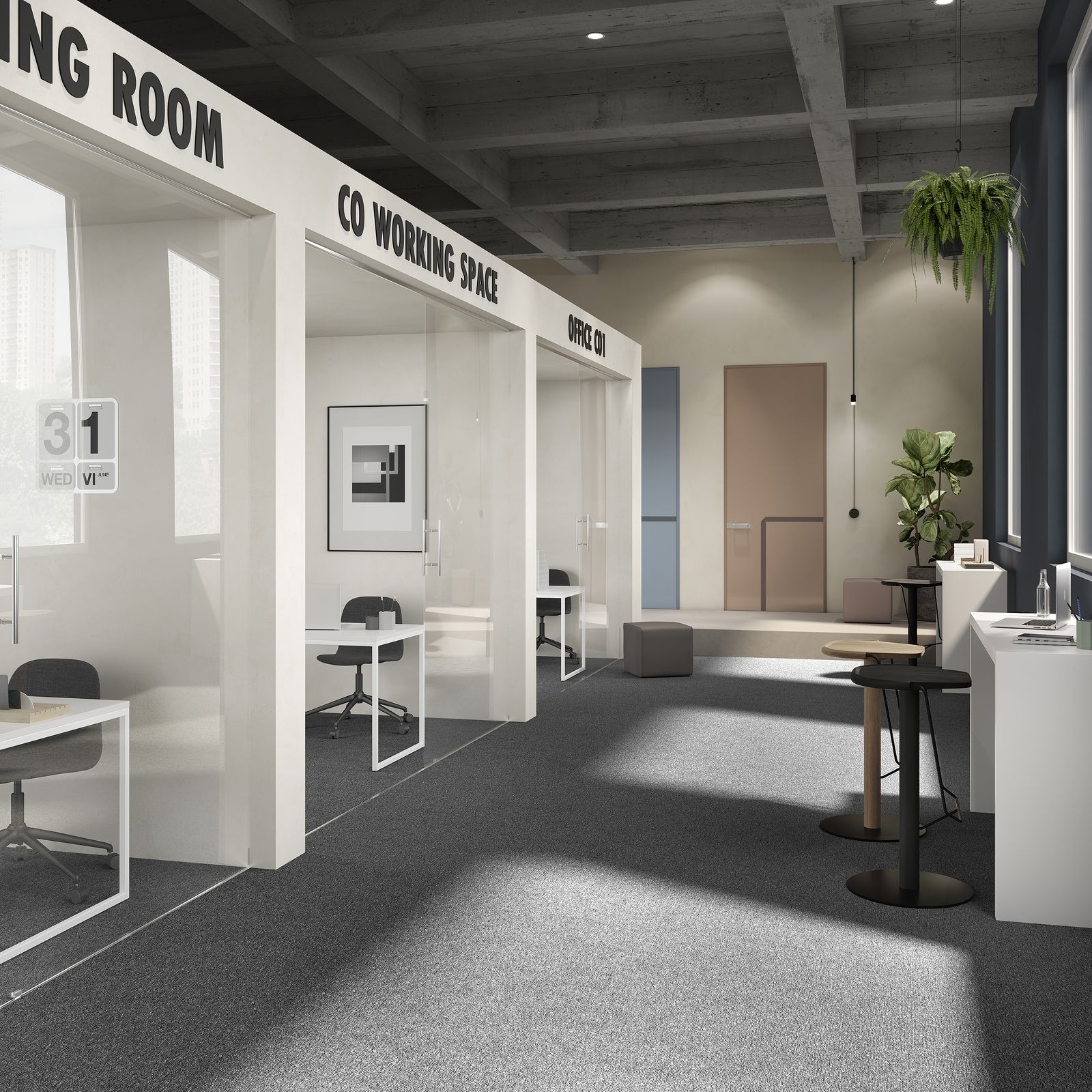 Belakos Plaza 98 - Vloerbedekking - Tapijt