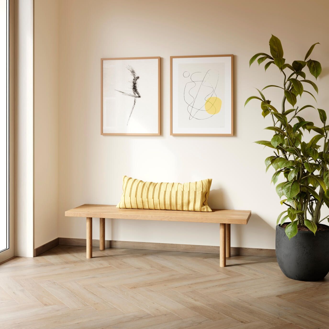 Berry Alloc Zenn 55 Visgraat Dryback Faro 60002269 - Plak PVC Vloer