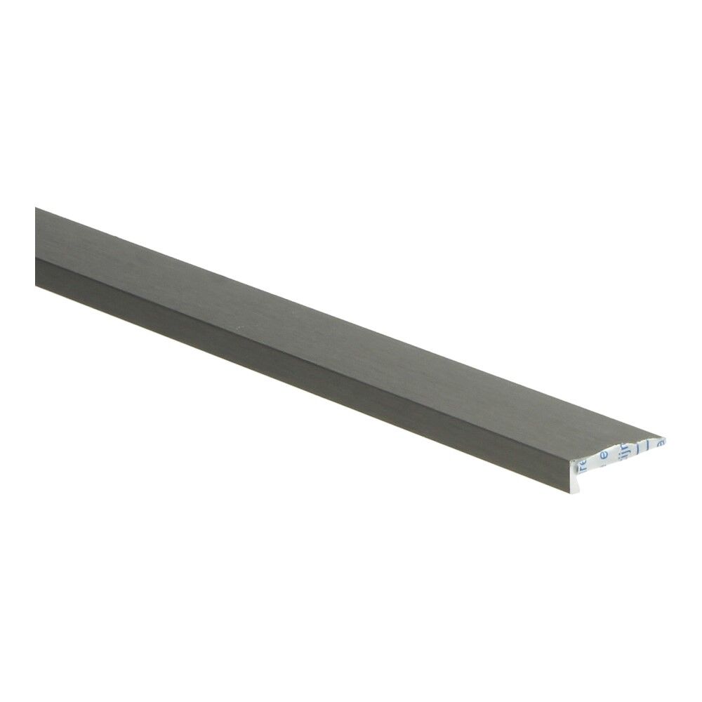 Hoeklijnprofiel 4 mm 3m RVS Geborsteld 69557