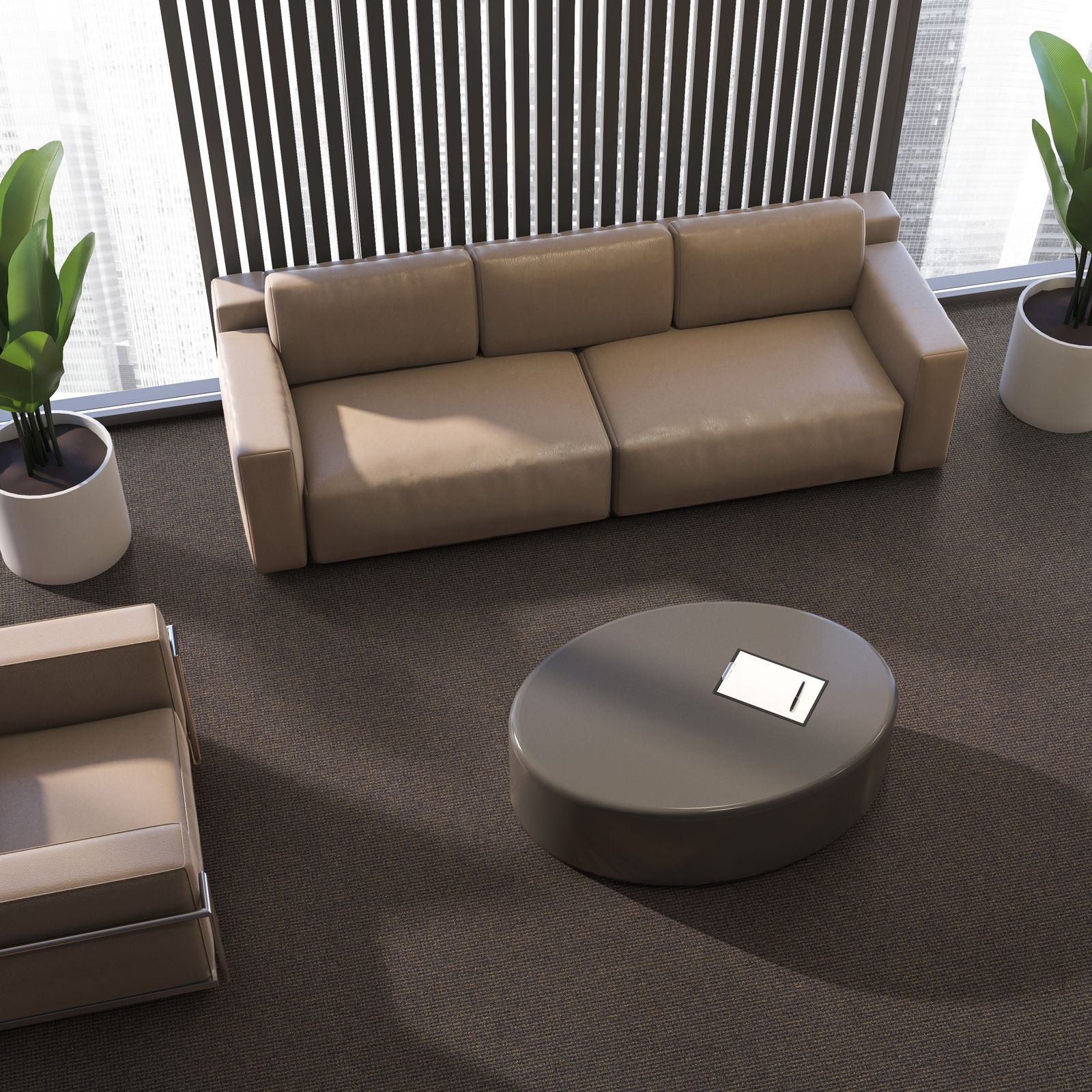 Interfloor Rigati Project SDN 644 - Vloerbedekking - Tapijt