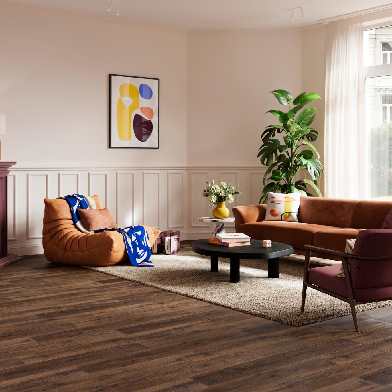 Berry Alloc Zenn 55 Dryback Palermo 60002254 - Plak PVC Vloer