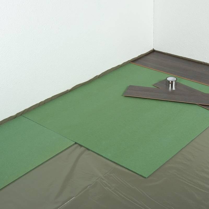 PPC Groene Ondervloerplaat 4mm