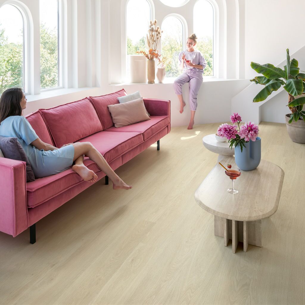 Quick-Step Bloom AVMPU40080 Zeebries Beige Eik - Klik PVC Vloer