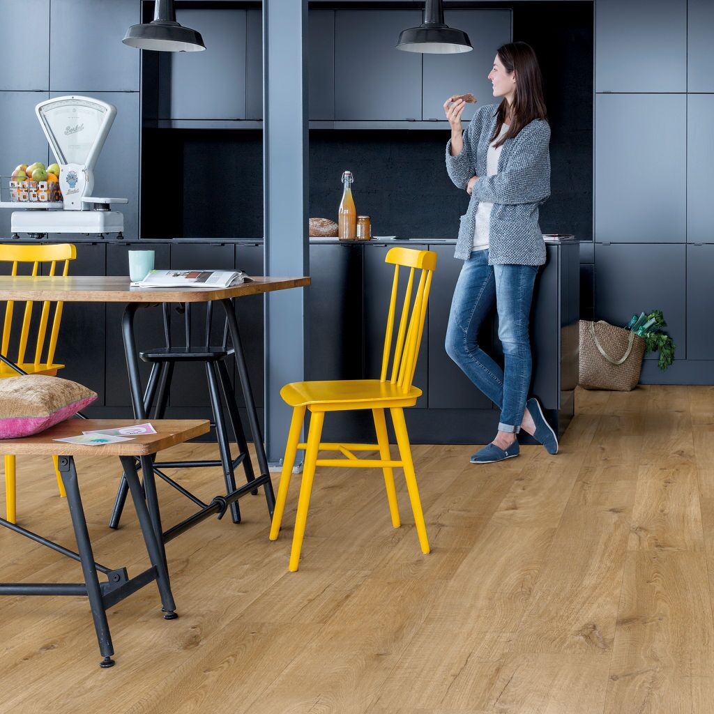 Quick-Step Bloom AVMPU40104 Katoen Naturelle Eik - Klik PVC Vloer