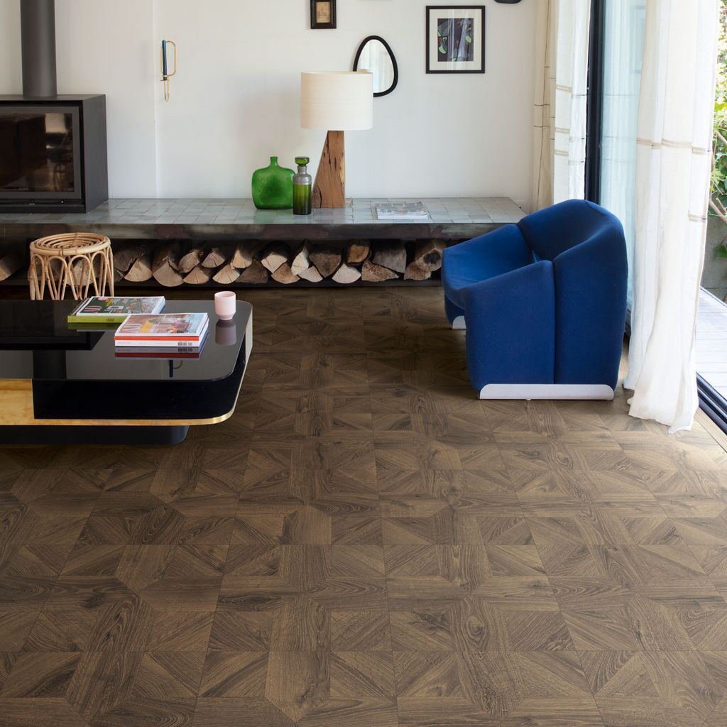 Quick-Step Impressive Patterns IPA4145 Royal Eik Donkerbruin - Laminaatvloer