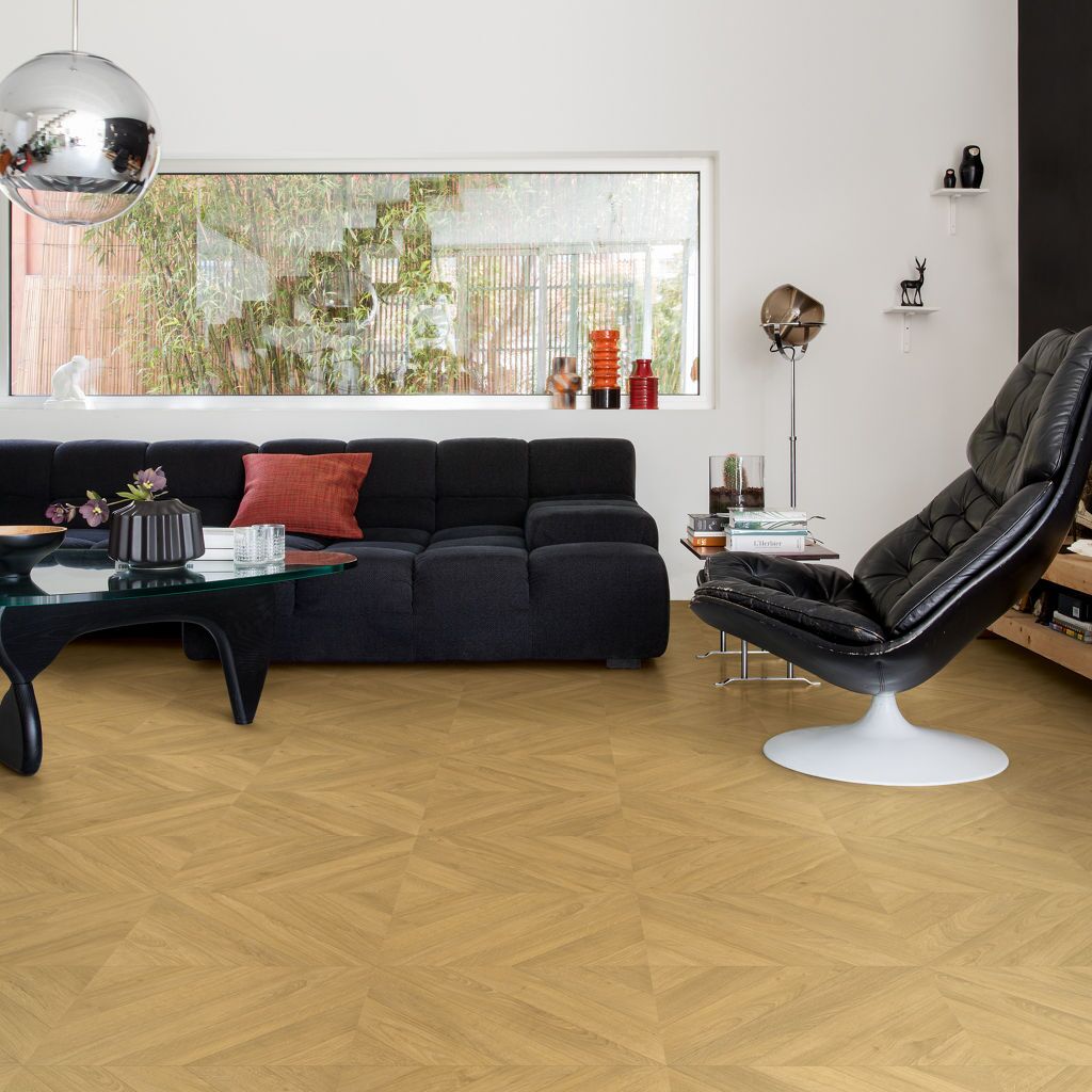 Quick-Step Impressive Patterns IPA4161 Eik Visgraat Natuur - Laminaatvloer