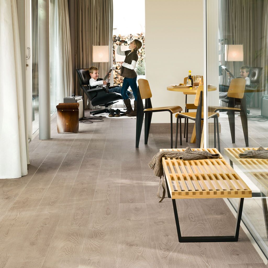 Quick-Step Largo LPU3985 Vintage Eik Wit - Laminaatvloer