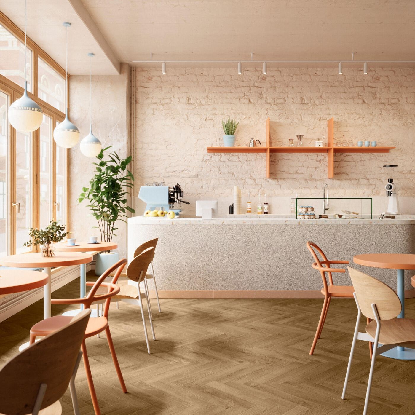 Berry Alloc Chateau+ 62001088 Texas Light Brown Visgraat Laminaat