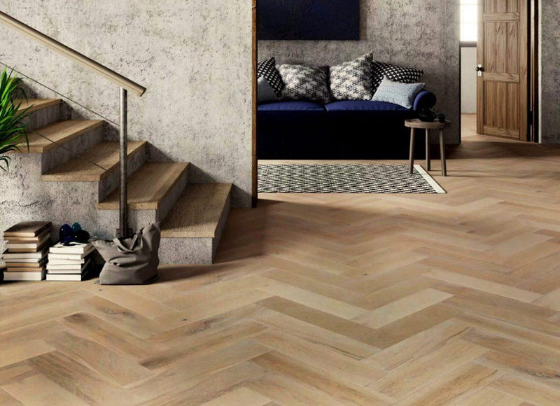 Twist Floors Wood Visgraat 3302 Panama - 3 laags - Naturel Geolied Rustiek - Lamelparket - Parketvloer - Harman Vloeren Amsterdam