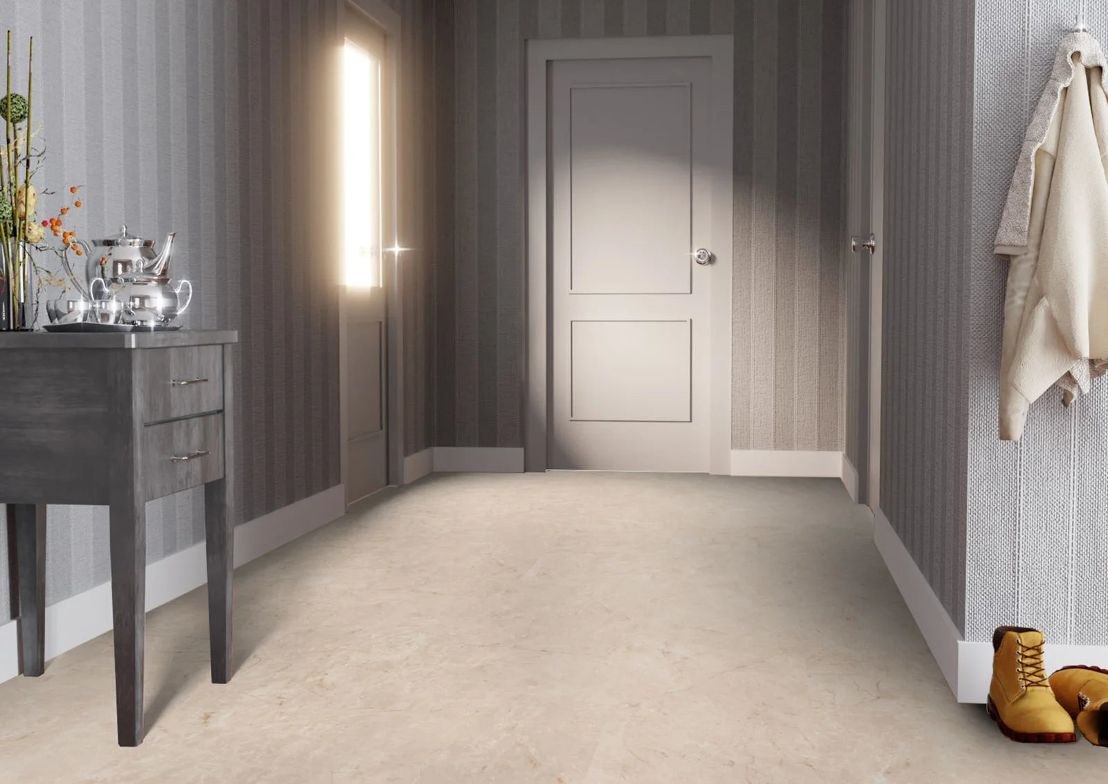 Falquon Stone 2.0 Q1024 Toscano Naturo Hoogglans - Tegel Laminaat