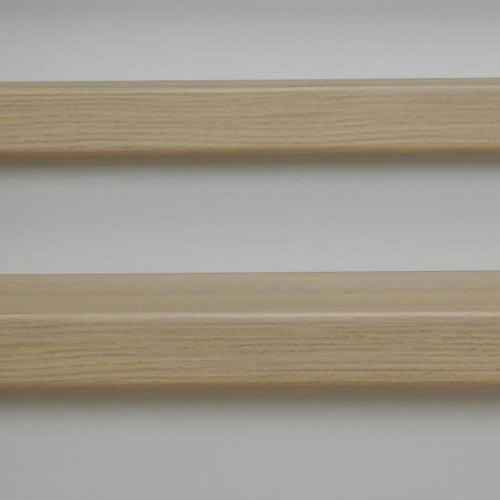 Ma√´stro Laminaat Traprenovatie - Stootbord 00080 - White (paintable) 130 x 20 cm (3 stuks) - Harman Vloeren Amsterdam