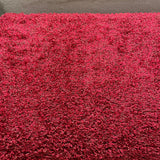 Actie Tapijt Comfort Rood Hoogpolig 400cm Breed