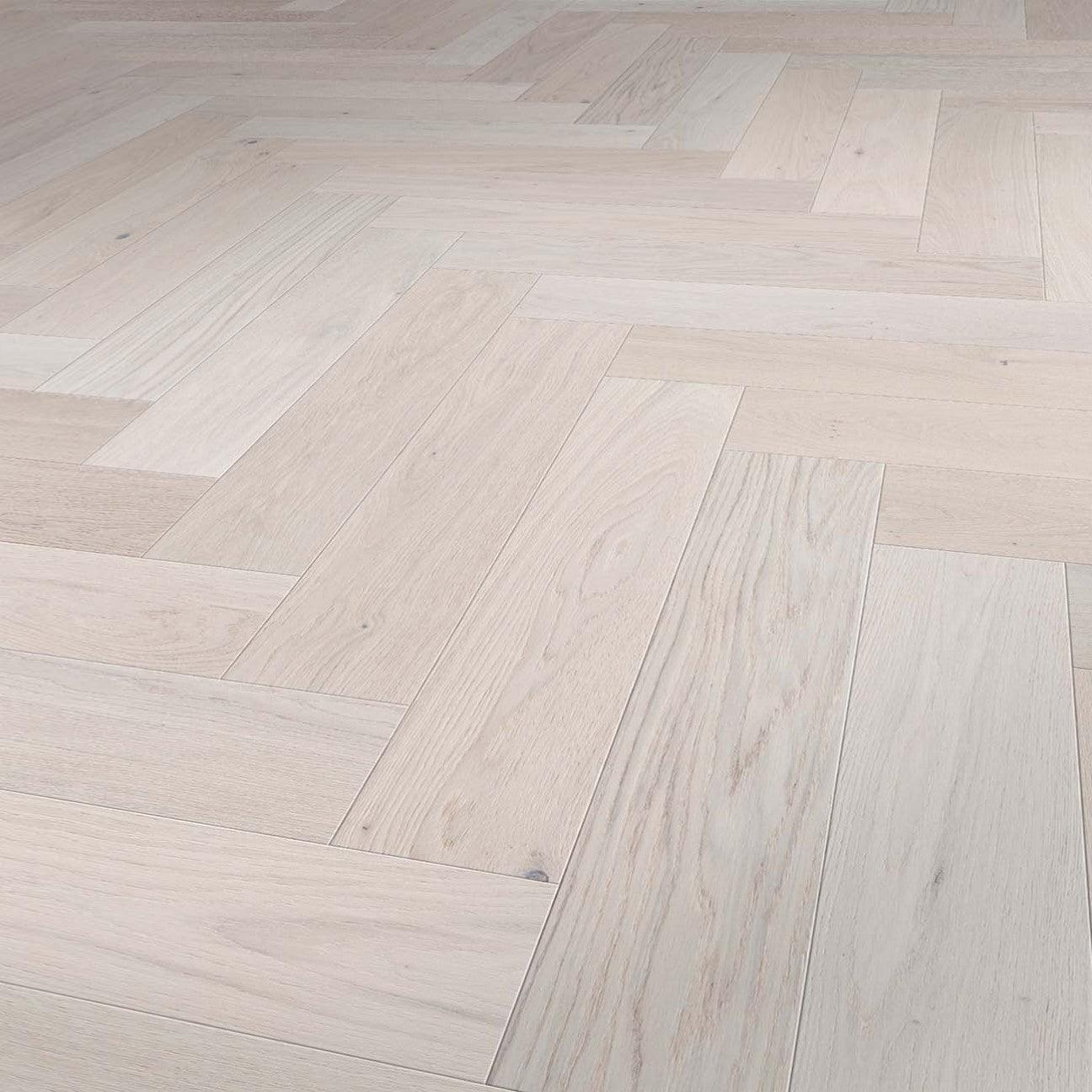 Solidfloor Heat Visgraat 1208251 Rustiek Wit - Lamelparket - Visgraat Parket - Harman Vloeren Amsterdam