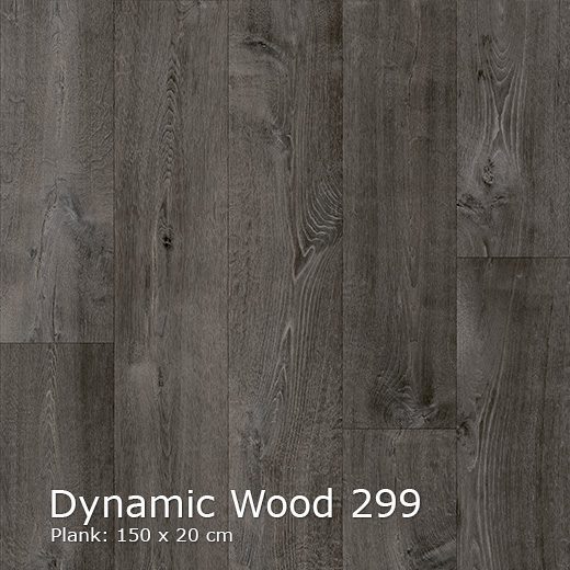 Interfloor Dynamic Wood 299 - Vinyl - Black Tex Back