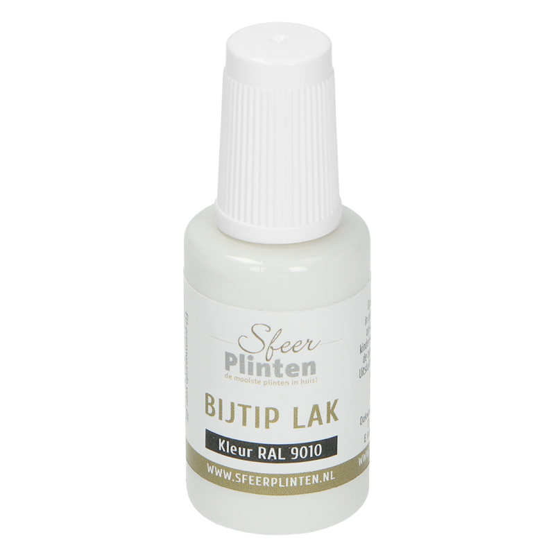 Sfeerplinten bij-tip-lak RAL 9010 - 20 ml