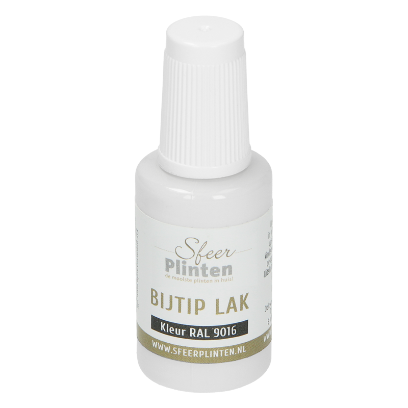 Sfeerplinten bij-tip-lak RAL 9016 - 20 ml