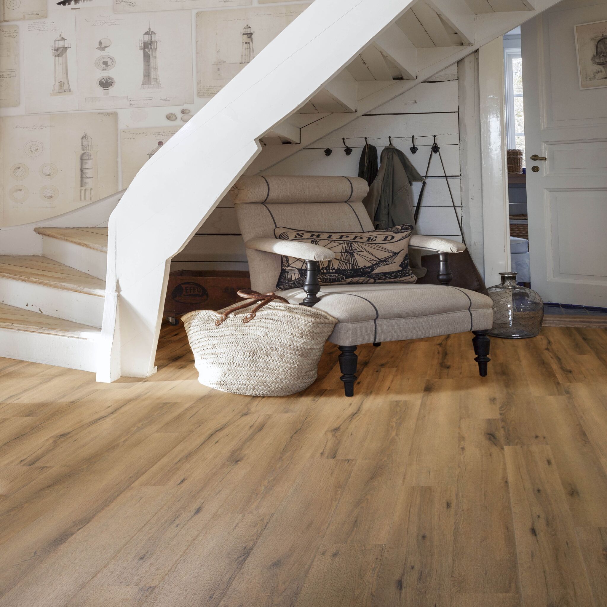 Gelasta City Rigid Click 5601 Smoked Oak Natural - PVC Vloer