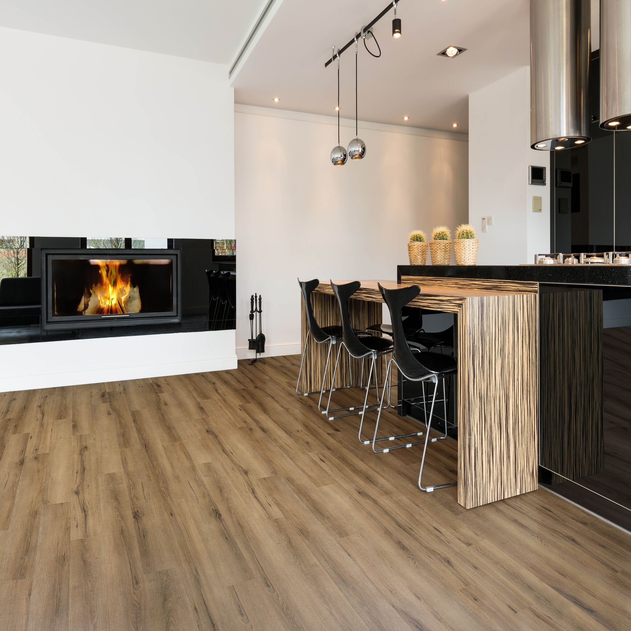 Gelasta City Rigid Click 5601 Smoked Oak Natural - PVC Vloer