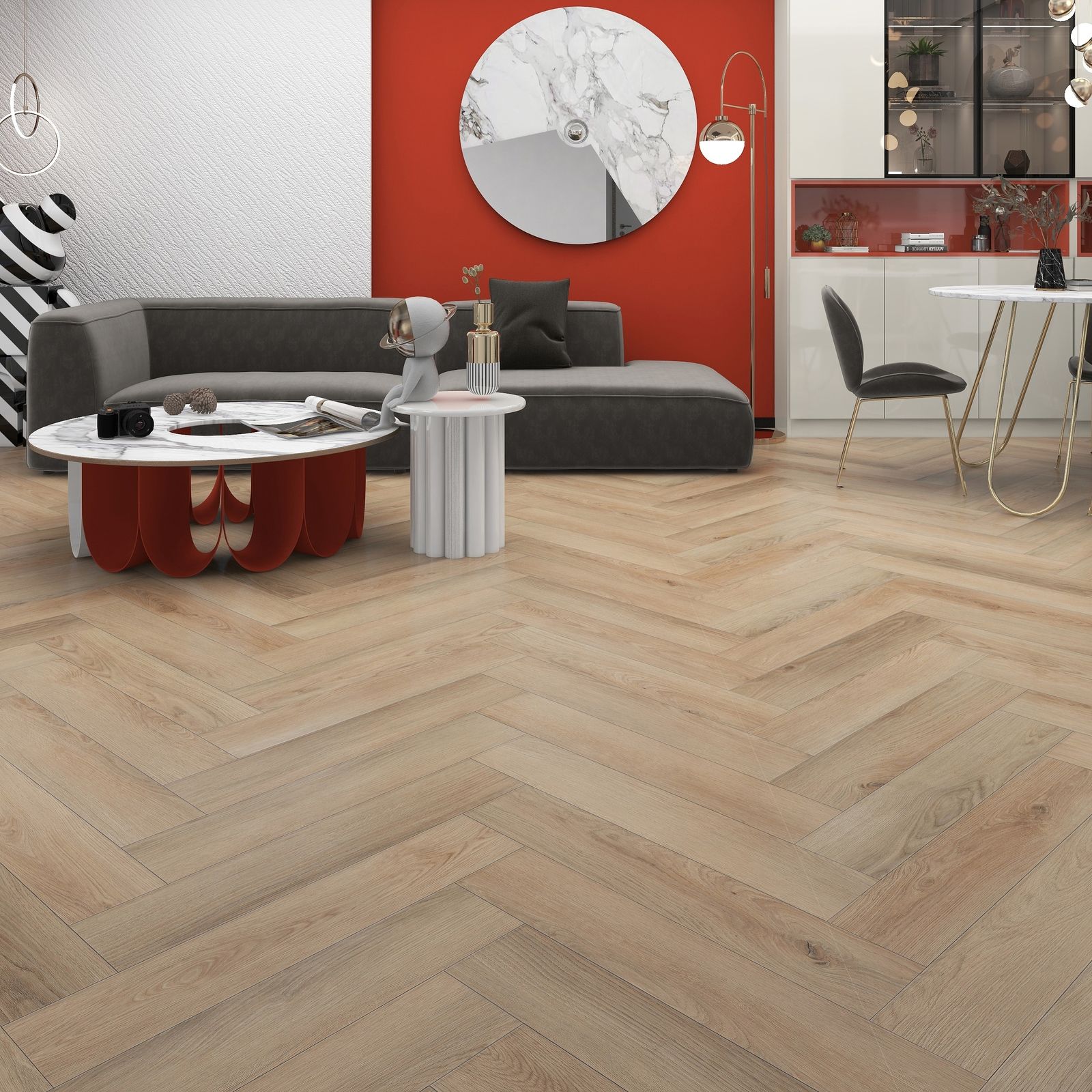 The Diamonds Visgraat PVC Click Eternity DM-304-HB