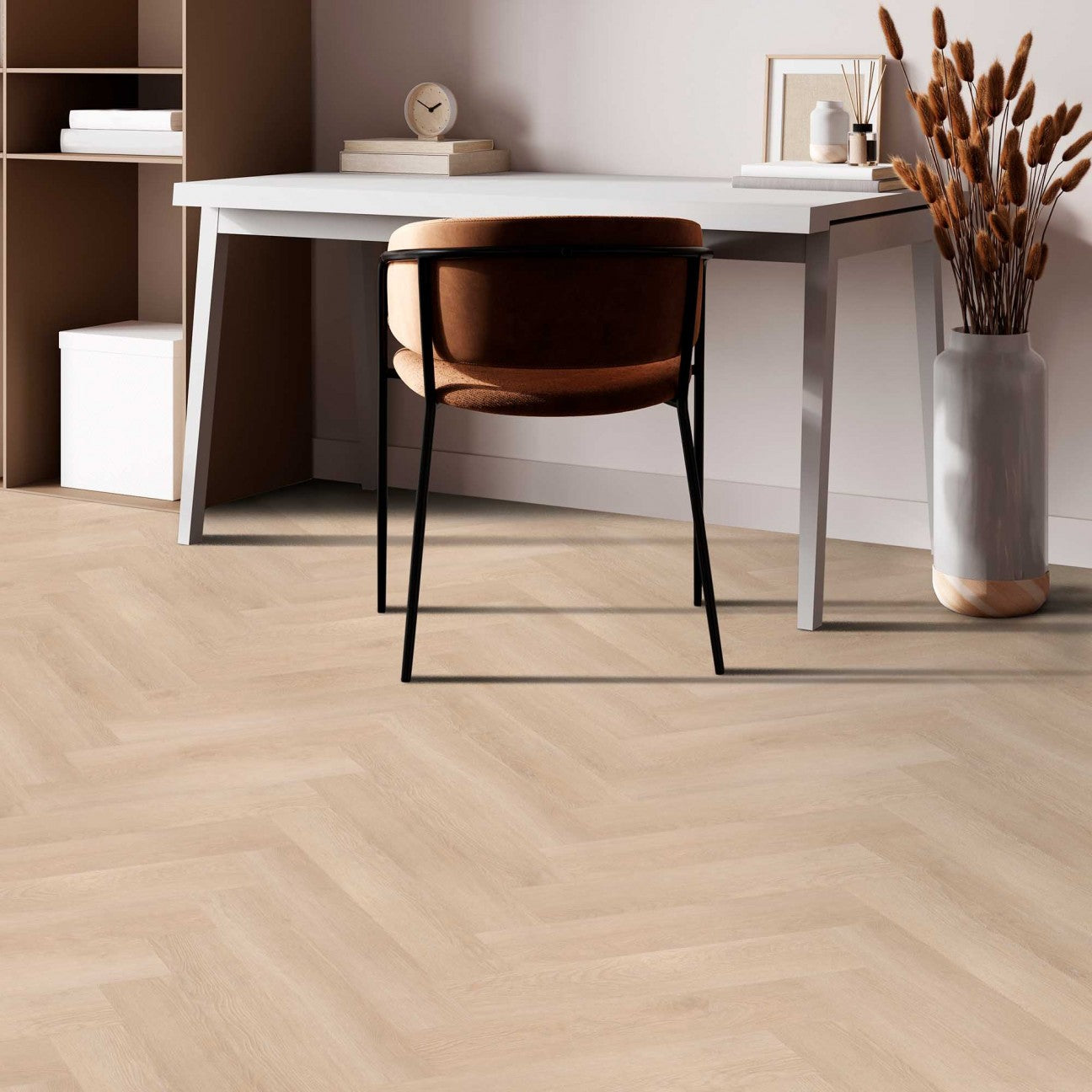 Solidfloor Mansion Comfort Click Visgraat Ivory Oak - Klik PVC