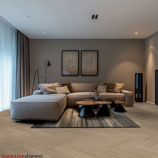 Hoomline Fusion Visgraat Click 1075137 Oak Oiled - Klik PVC Vloer