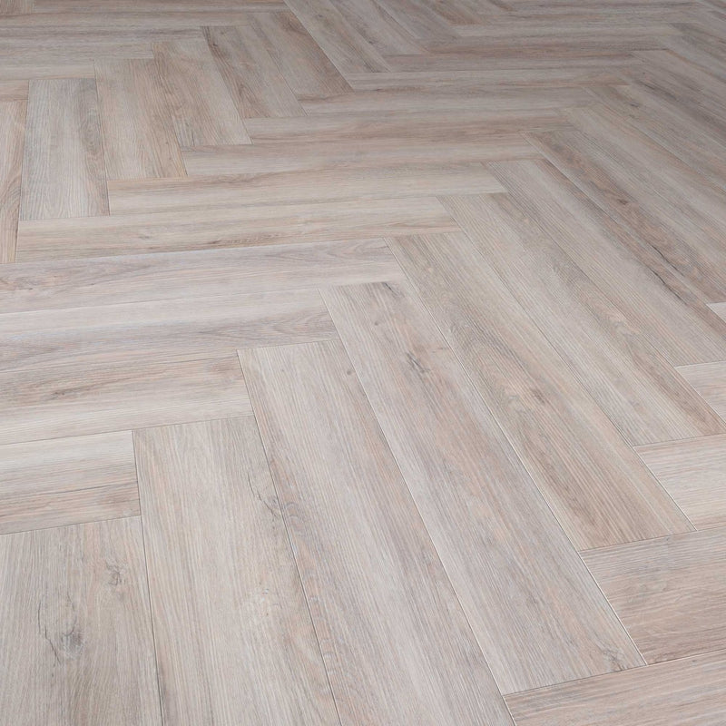 Solidfloor Dryback Visgraat Mansion Sand Oak - Visgraat Plak PVC