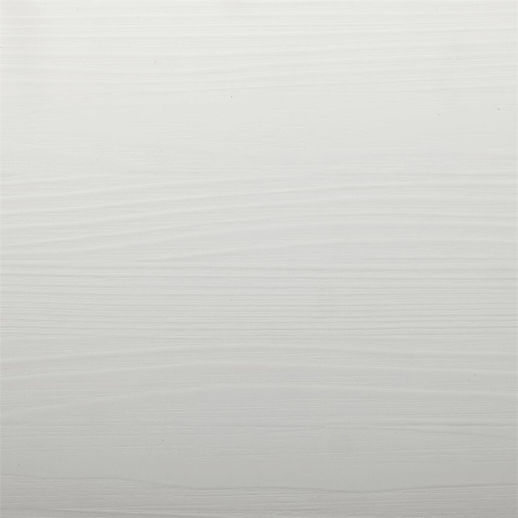 Stootbord - Ambiant RAL 9010 Wit Houtstructuur - 18 x 130 cm - Traprenovatie PVC