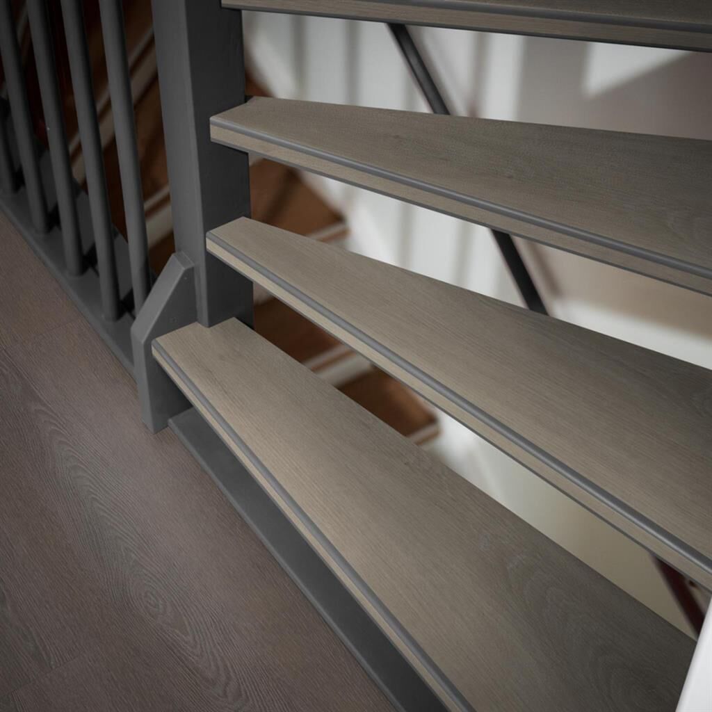 Ambiant Traptreden Set - Avanto Light Grey - Traprenovatie PVC
