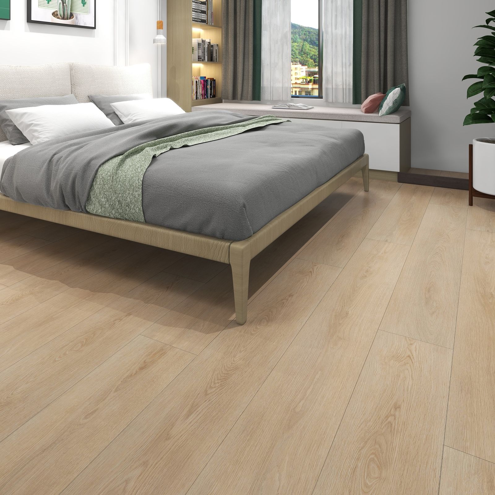 WOOD PVC Click Slate Oak WD-204-PL