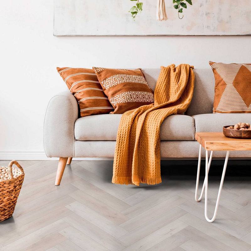 Solidfloor Comfort Click Visgraat Mansion White Oak - Visgraat Klik PVC