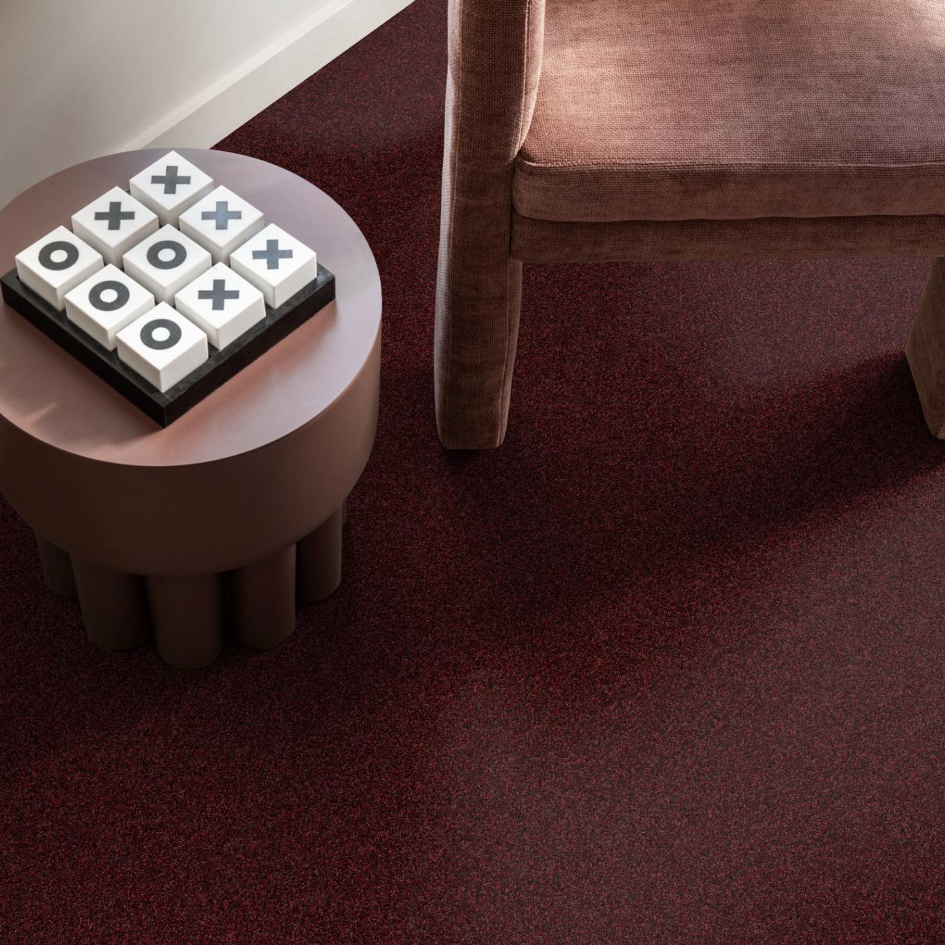 Ambiant Alaska Donkerrood 1001 - Vloerbedekking - Tapijt