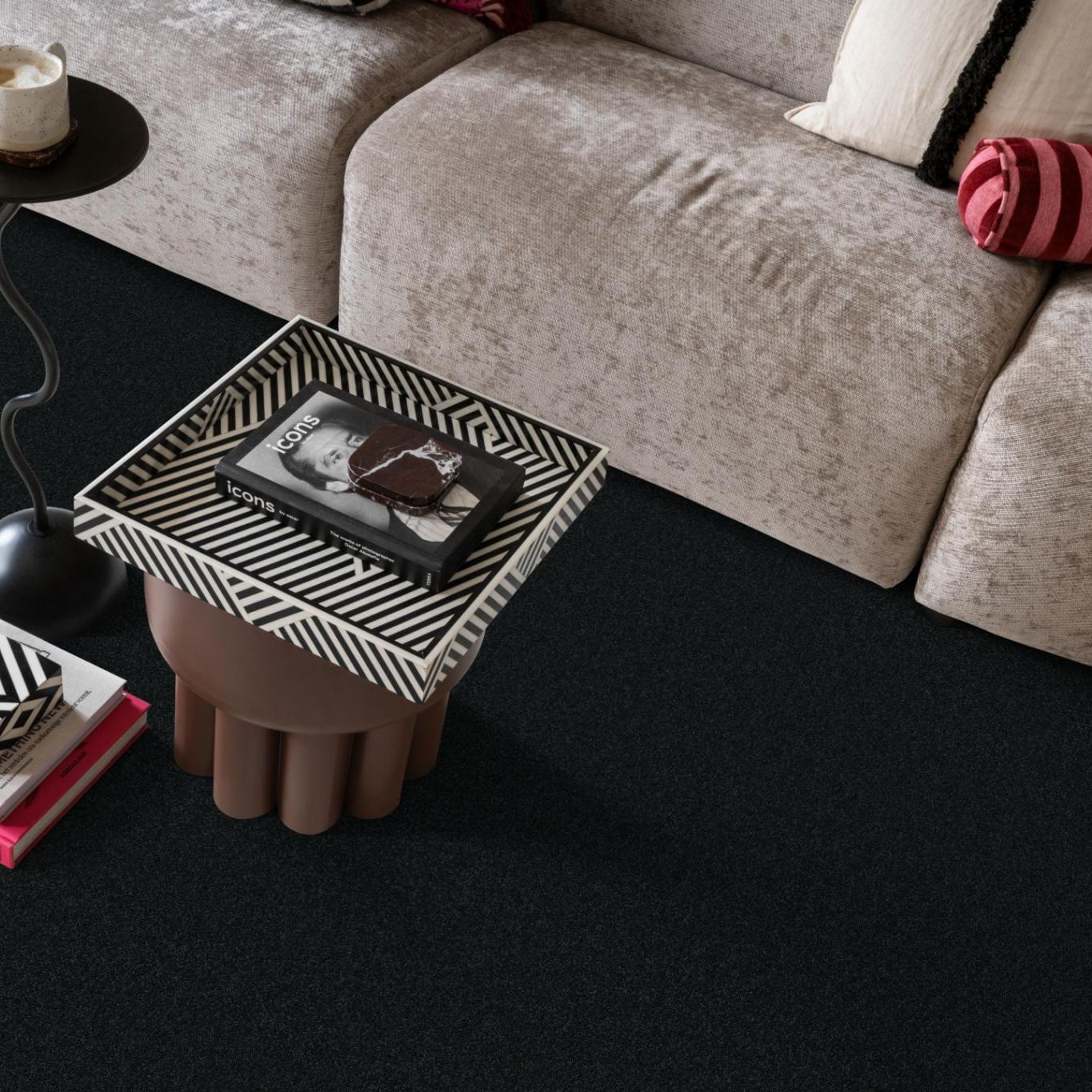 Ambiant Alaska Marineblauw 0785 - Vloerbedekking - Tapijt